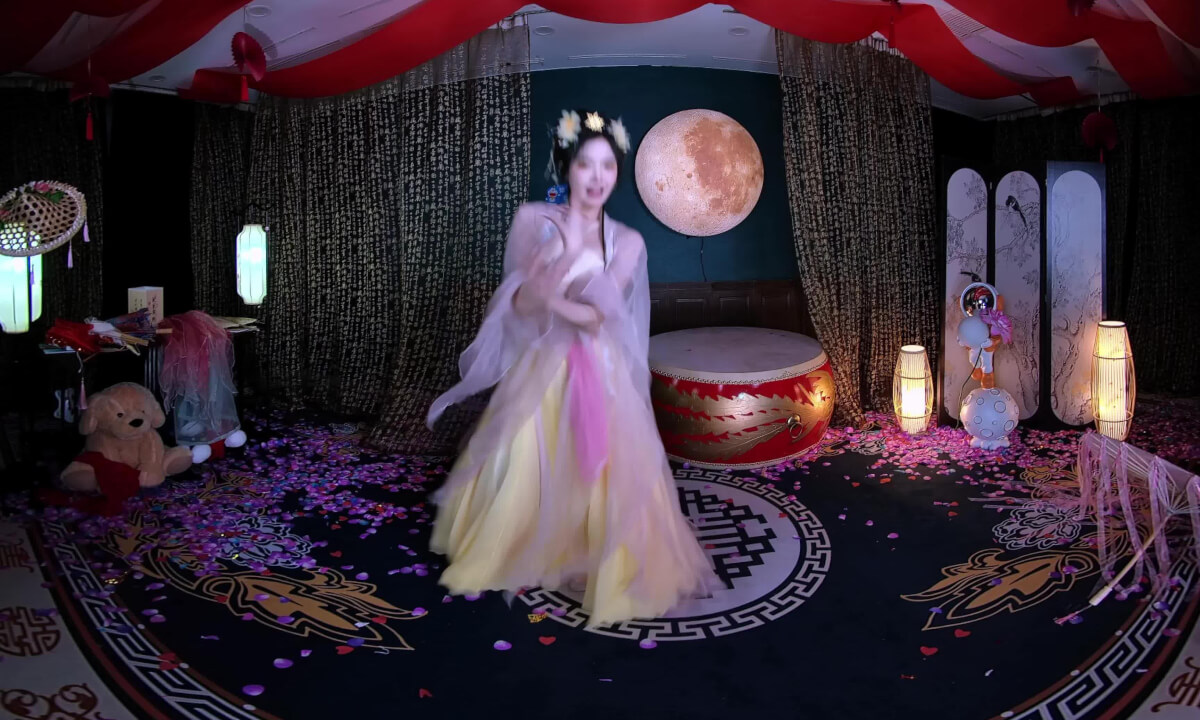 狸妖妖liyaoyao 20251027001 红马 3D VR 180 8K cover