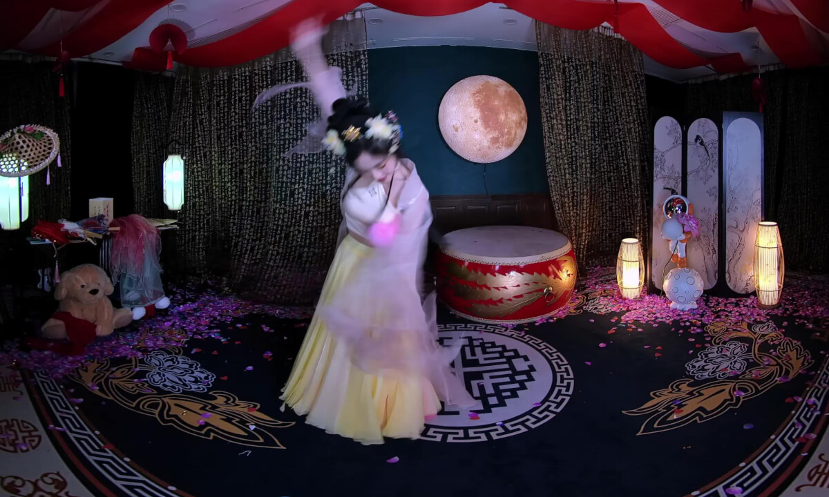 狸妖妖liyaoyao 20251027001 月下 3D VR 180 8K cover