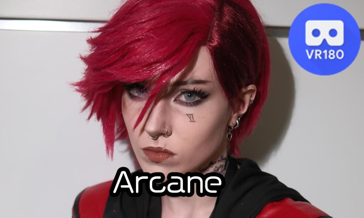 Vi Arcane Cosplay at MCM Birmingham 2025 cover