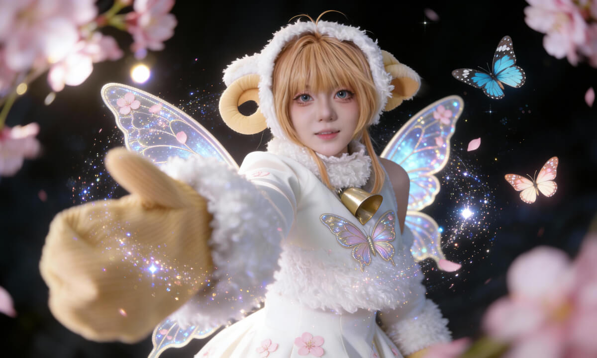 【VR180】Breaking the Dimensional Wall! Cardcaptor Sakura in VR Lens, Even the Air is Filled with Pink Bubbles cover