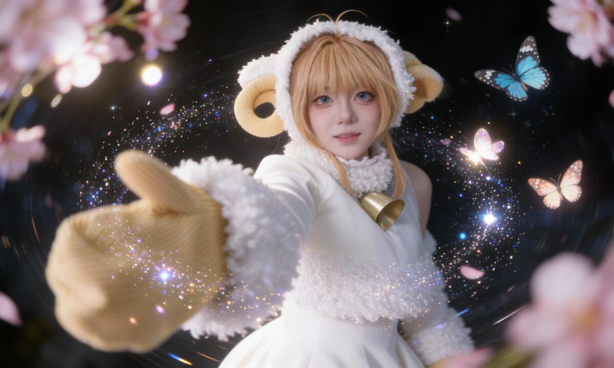 【VR180】Breaking the Dimensional Wall! Cardcaptor Sakura in VR Lens, Even the Air is Filled with Pink Bubbles cover