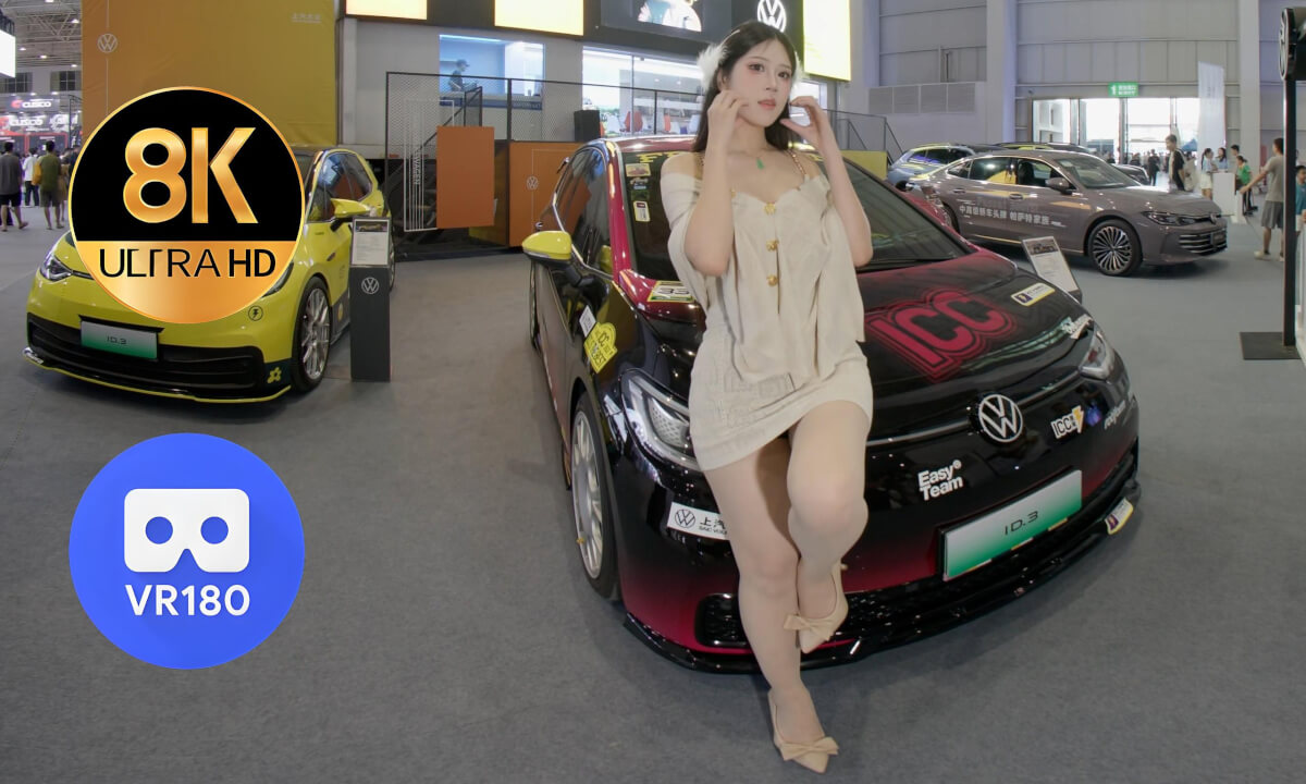 Models at the Volkswagen Booth of 2025AIT cover