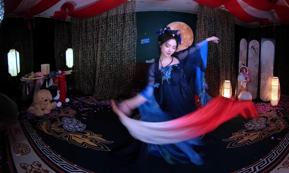 狸妖妖liyaoyao 20251106001 绝世舞姬 3D VR 180 8K cover