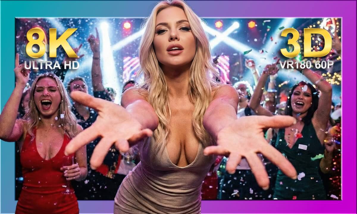 POV She Wants to Dance with YOU! Up-Close Christmas Rave cover