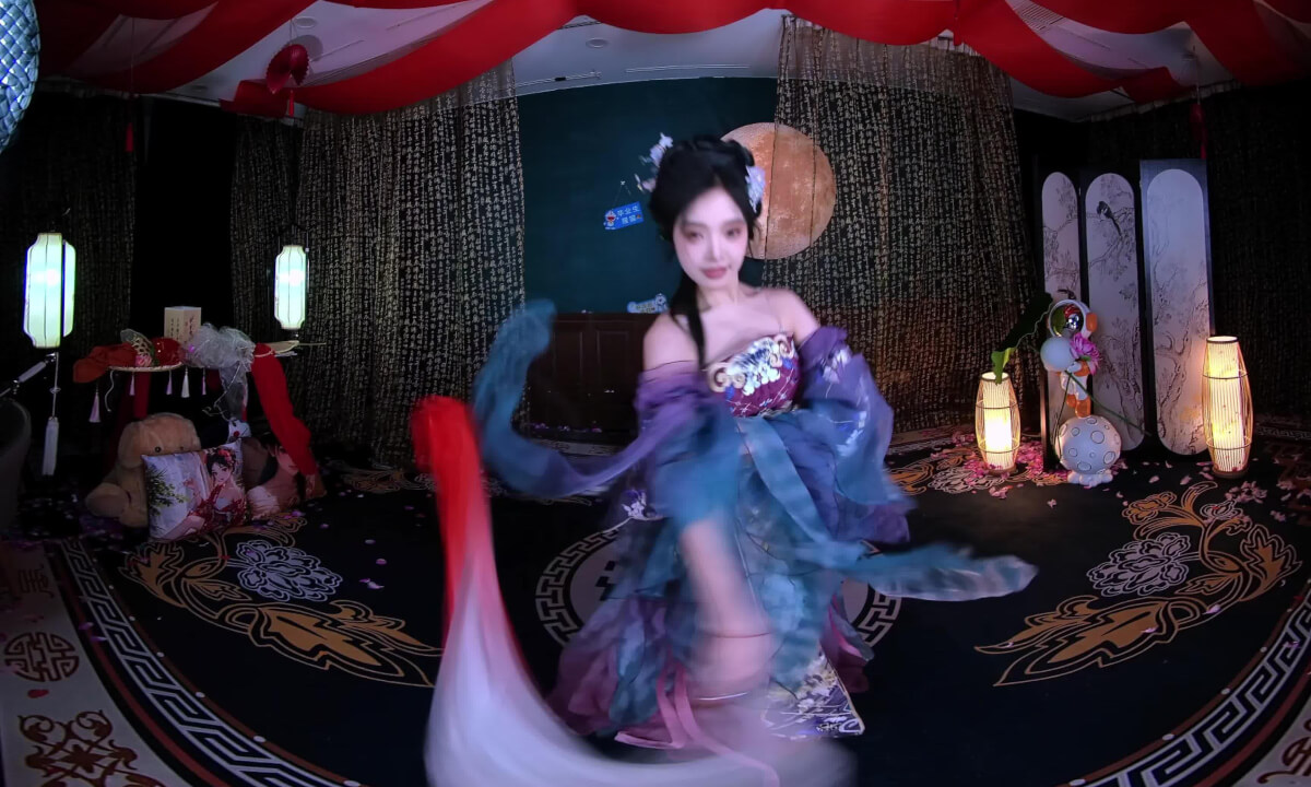 狸妖妖liyaoyao 20251111001 绝世舞姬 3D VR 180 8K cover