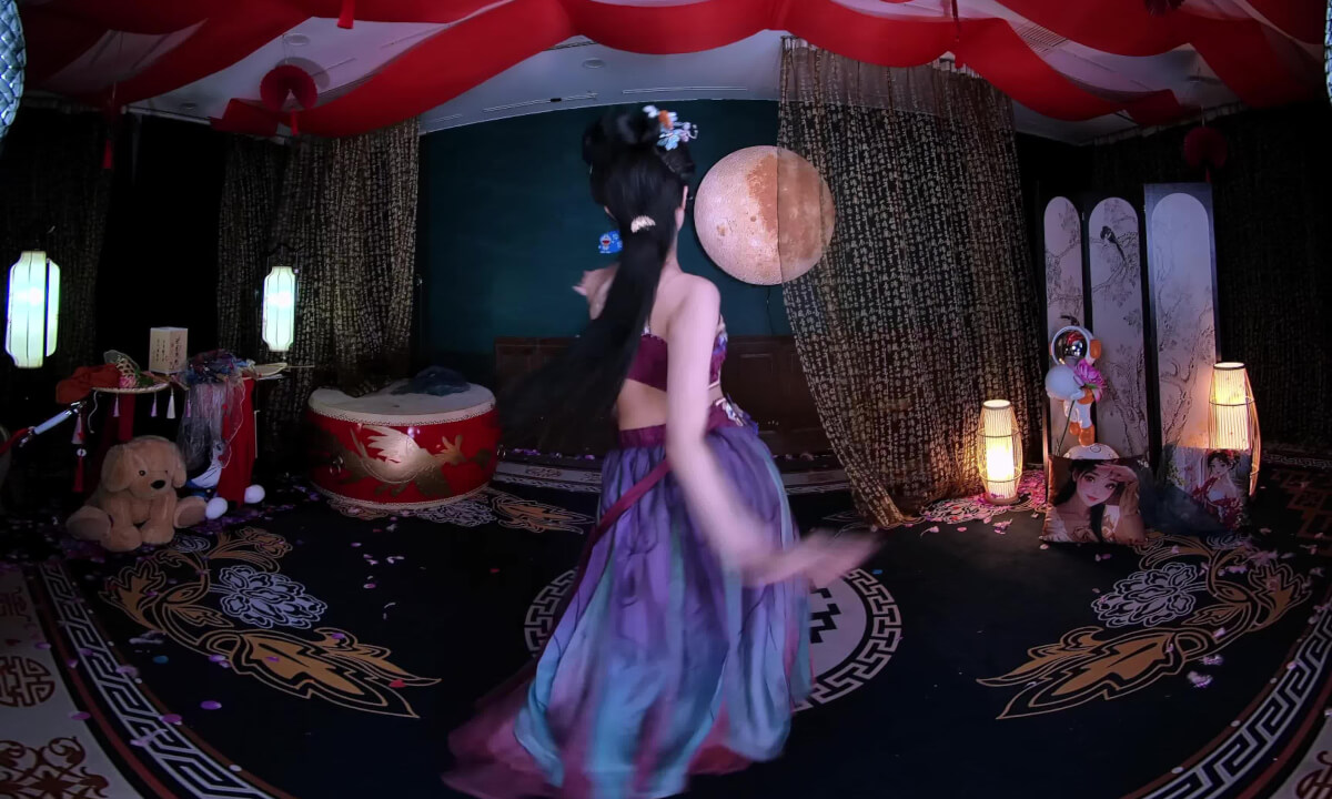 狸妖妖liyaoyao 20251111001 月下 3D VR 180 8K cover