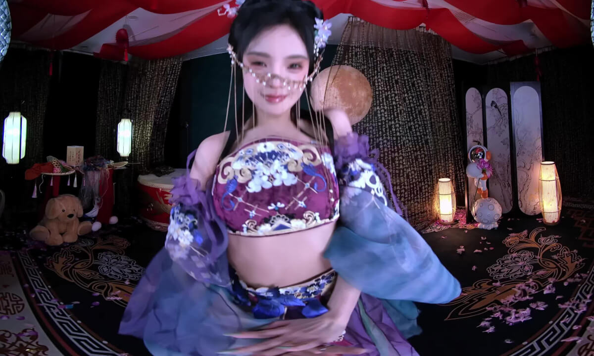 狸妖妖liyaoyao 20251111001 月下舞姬 3D VR 180 8K cover