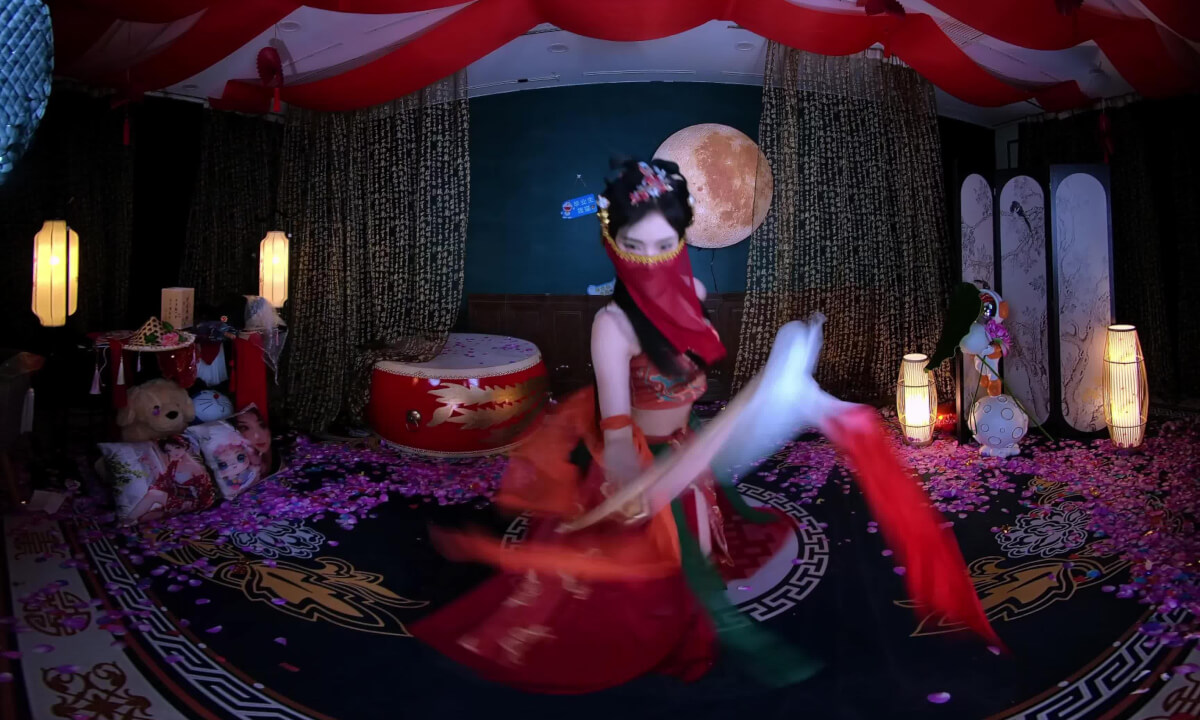 狸妖妖liyaoyao 20251113001 绝世舞姬 3D VR 180 8K cover