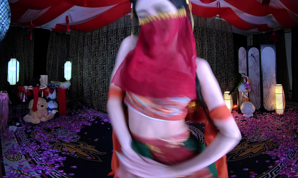 狸妖妖liyaoyao 20251113001 月下舞姬 3D VR 180 8K cover