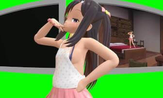 [MMD] Earlette-chan ending the day with pass-through (passthrough)