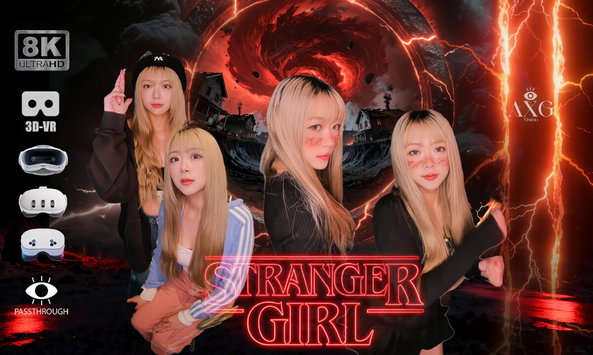 [8K 3DMR] Stranger Girl | Passthrough MR | If You Were Here cover