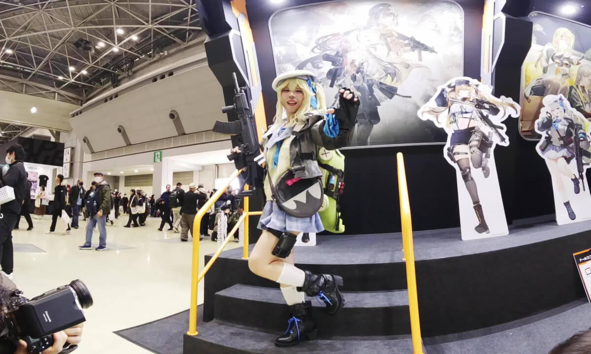 Vepley Girls' Frontline Cosplayer at comiket winter 2025 cover