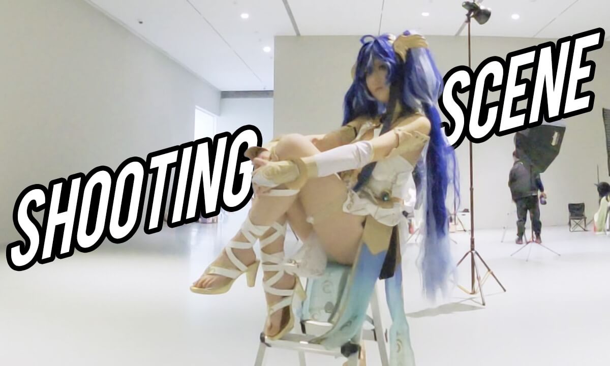 Beauty Model Shooting Scene cover