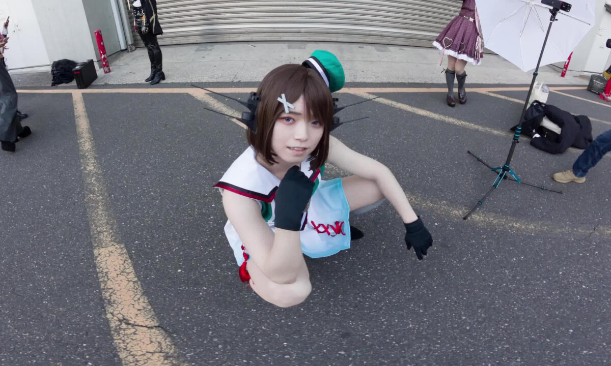 Kantai Collection Maya Kai Ni cosplay slide show at comiket 2025 winter cover