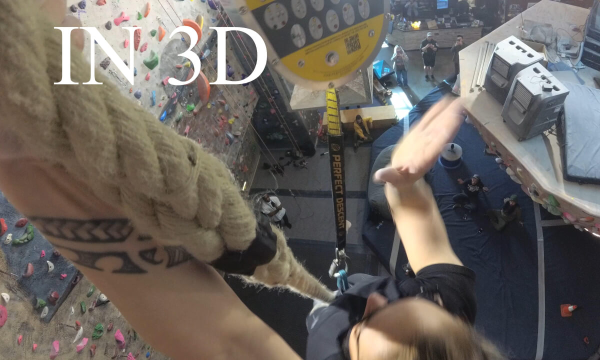 a few mins of the world record rope climb in 3d cover