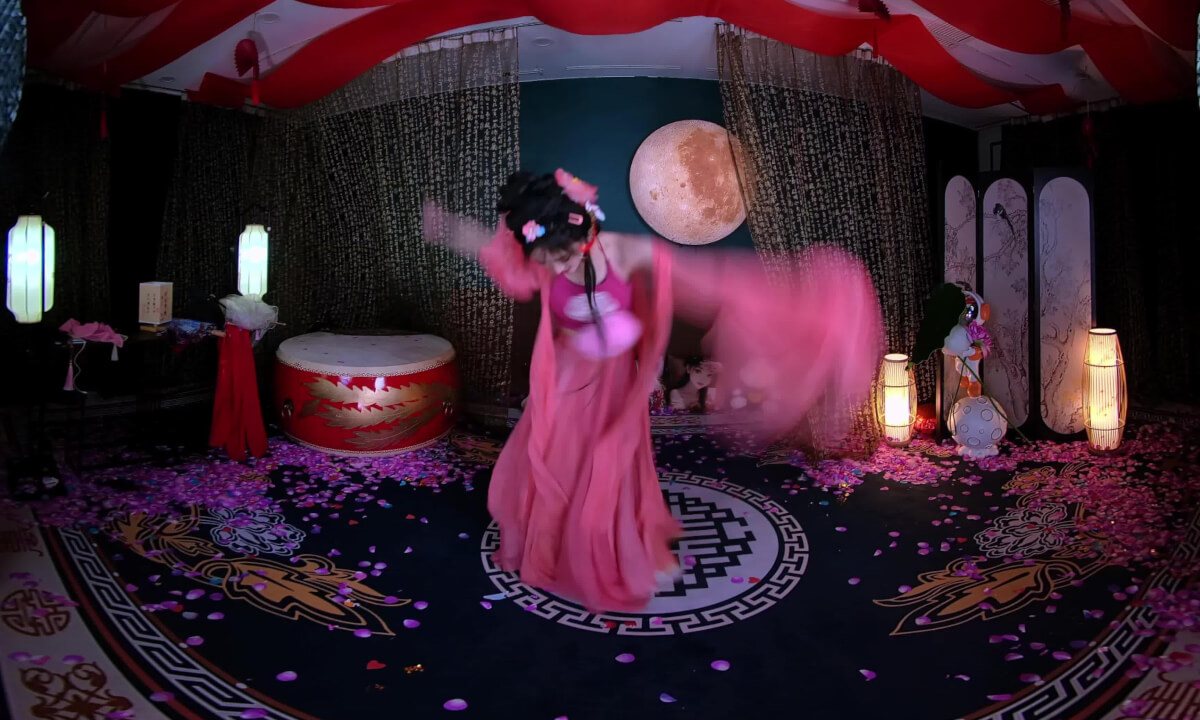 狸妖妖liyaoyao 20251118001 月下 3D VR 180 8K cover