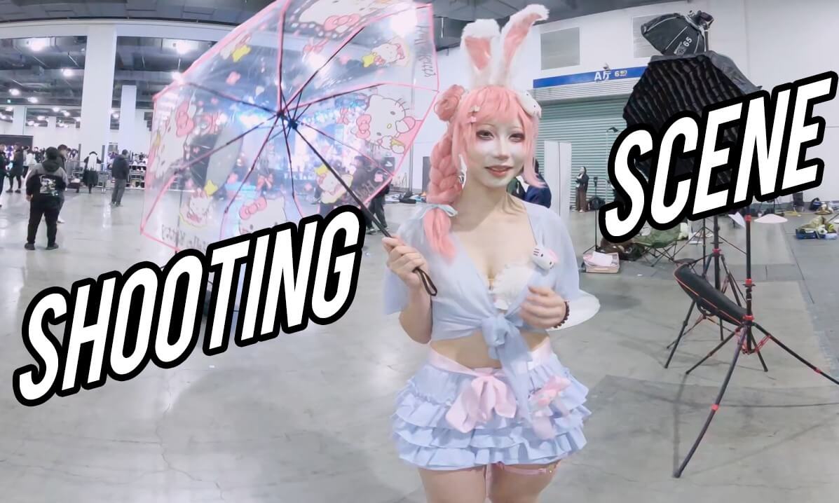 (VR180)Beauty Model Shooting Scene cover