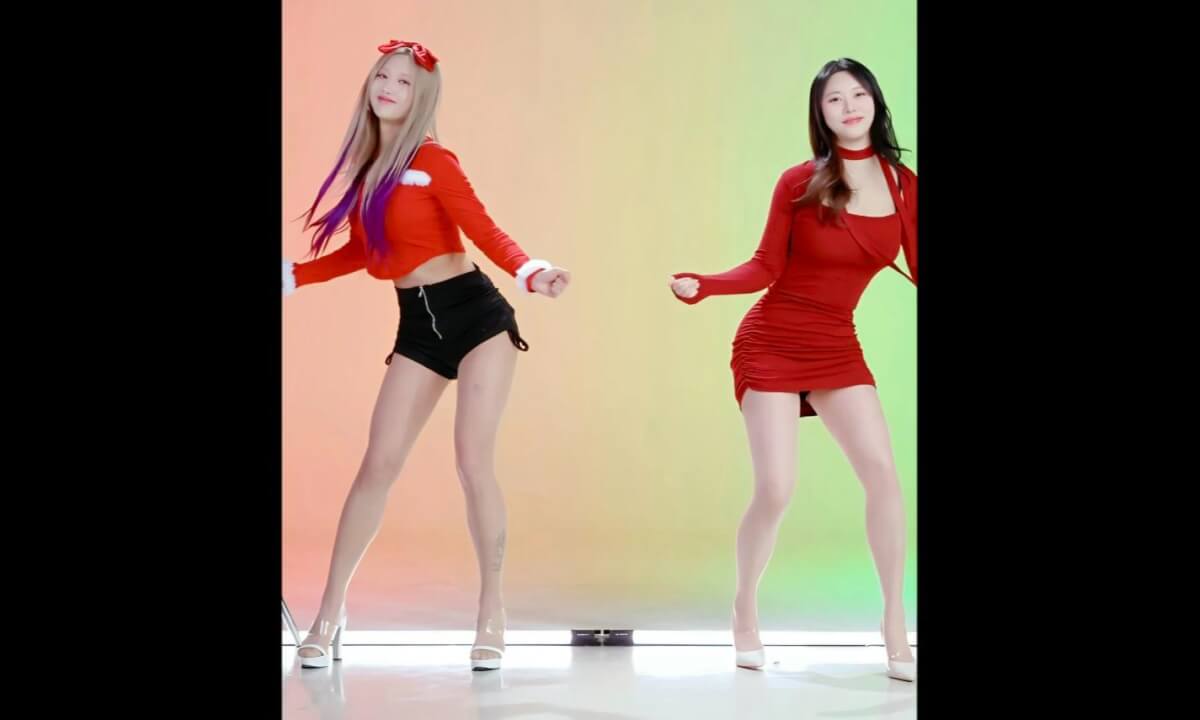 purple_lee 골반좌들의 크리스마스 챌린지🎄🎅🏻 #merrychristmas #christmas cover