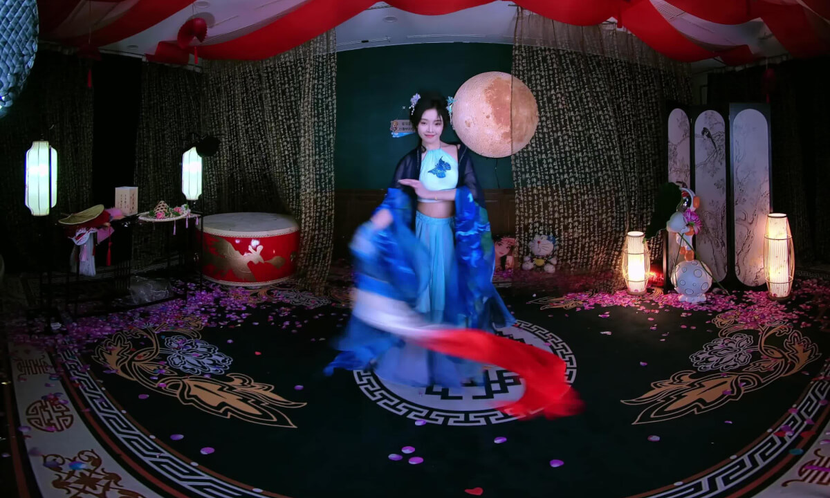 狸妖妖liyaoyao 20251119001 绝世舞姬 3D VR 180 8K cover