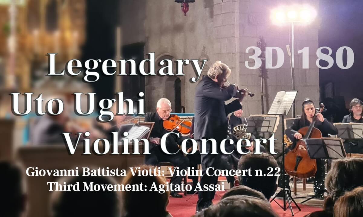Uto Ughi Violin Concert-PART 2C-8K VR 180 HQ Audio - Viotti: Violin Concert nr22 cover