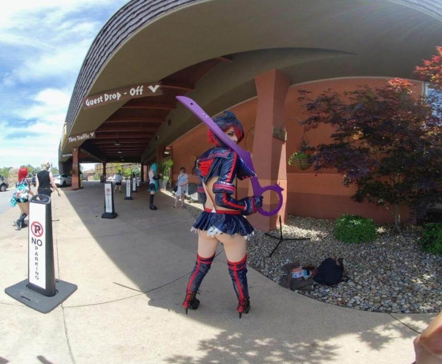 Ryuko Matoi Cosplay from Colossalcon 2024 Ryuko Matoi Cosplay from Colossalcon 2024